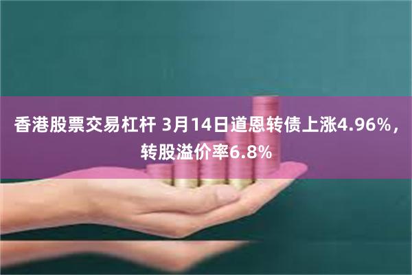香港股票交易杠杆 3月14日道恩转债上涨4.96%，转股溢价率6.8%